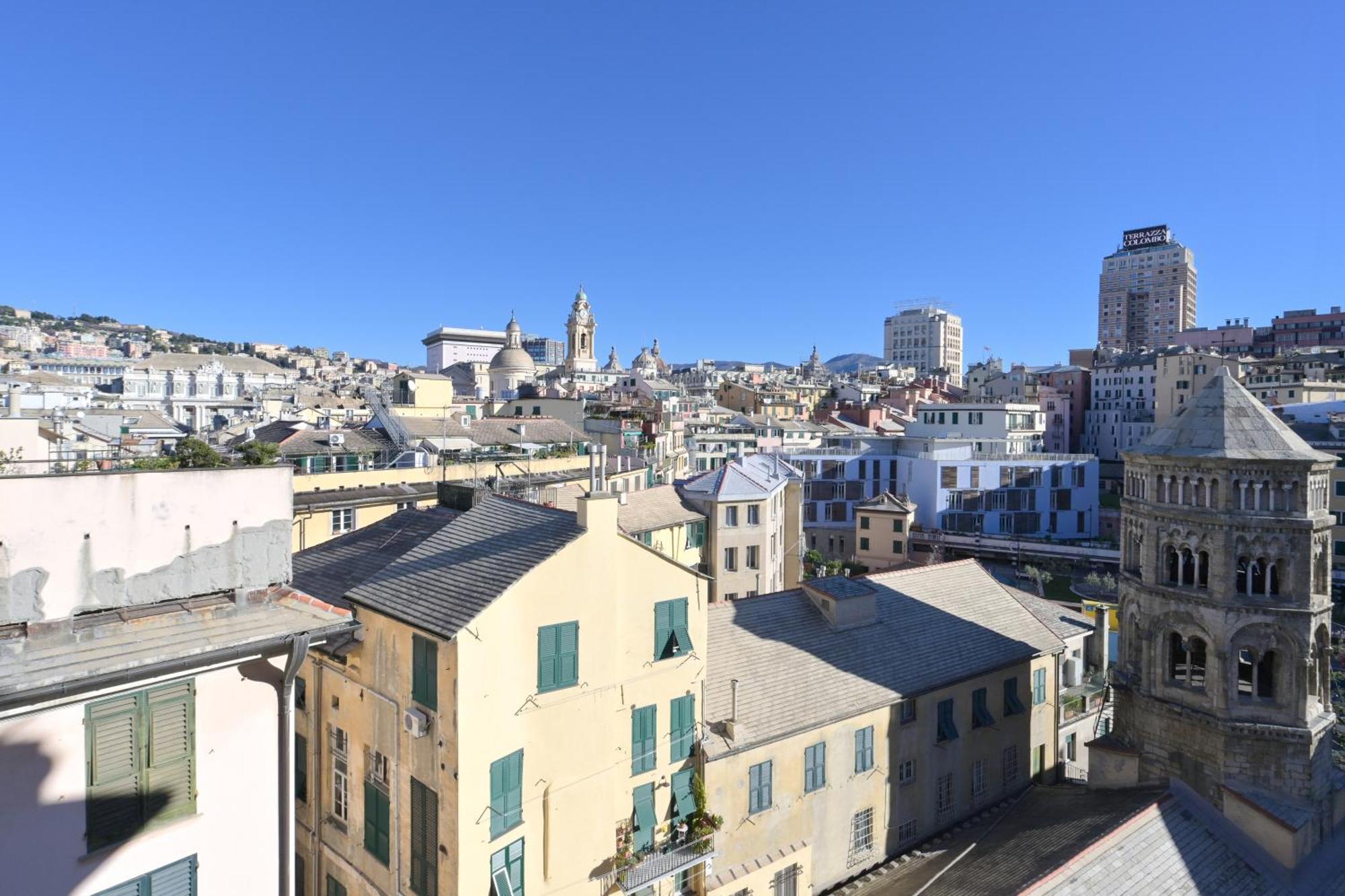 Lovely Room On Rooftops - Genovainrelax Exterior foto