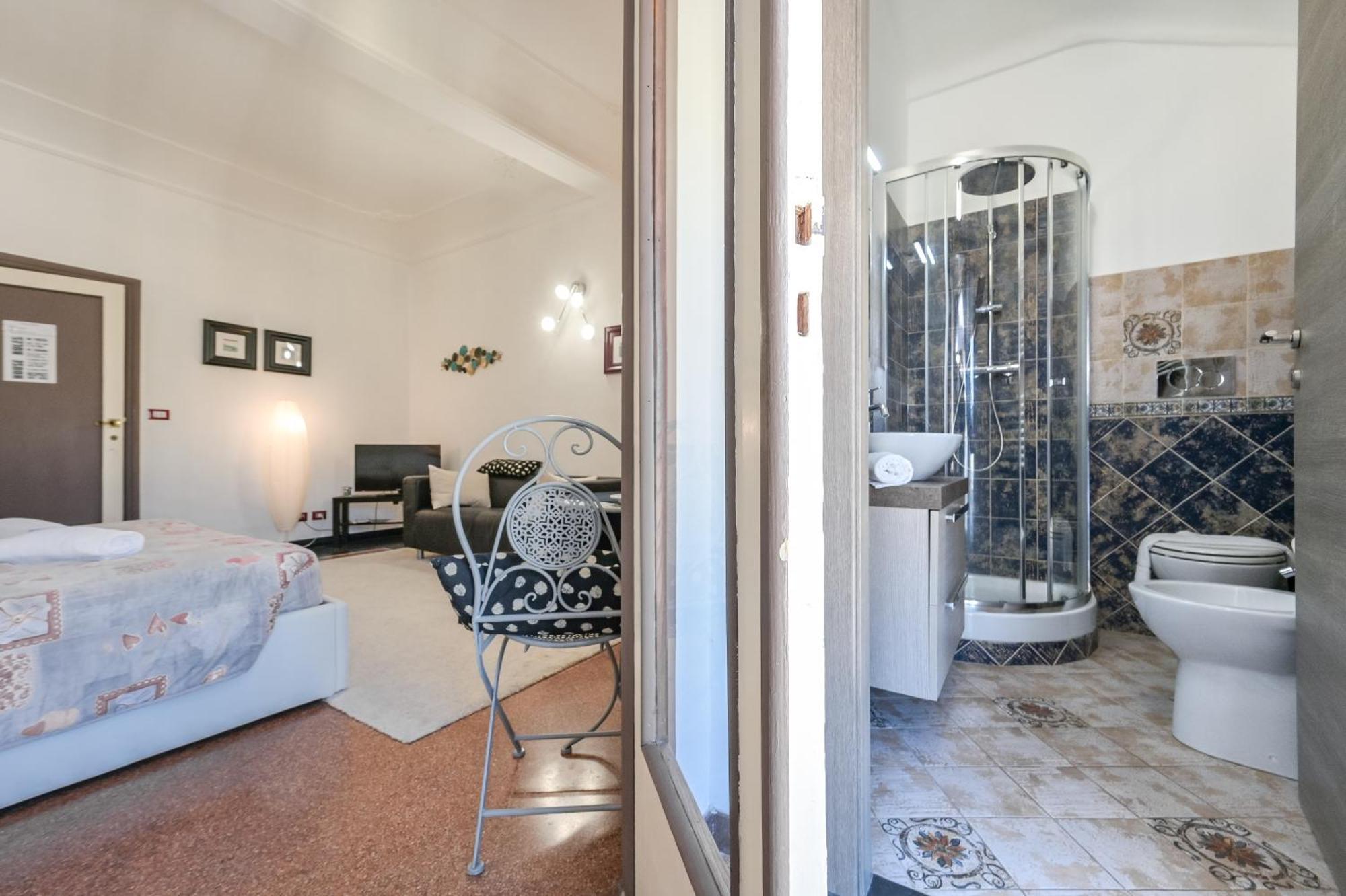 Lovely Room On Rooftops - Genovainrelax Exterior foto